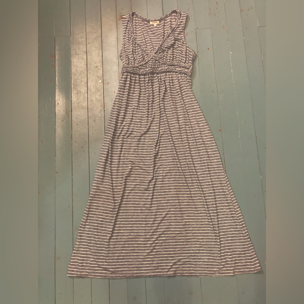 Max Studio Maxi Dress in Size XL with Braid Detailing